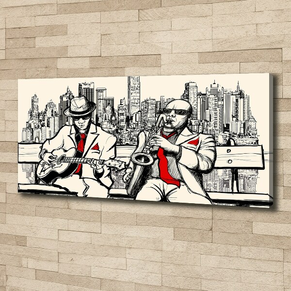 Canvas wall art New York Jazz