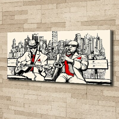 Canvas wall art New York Jazz