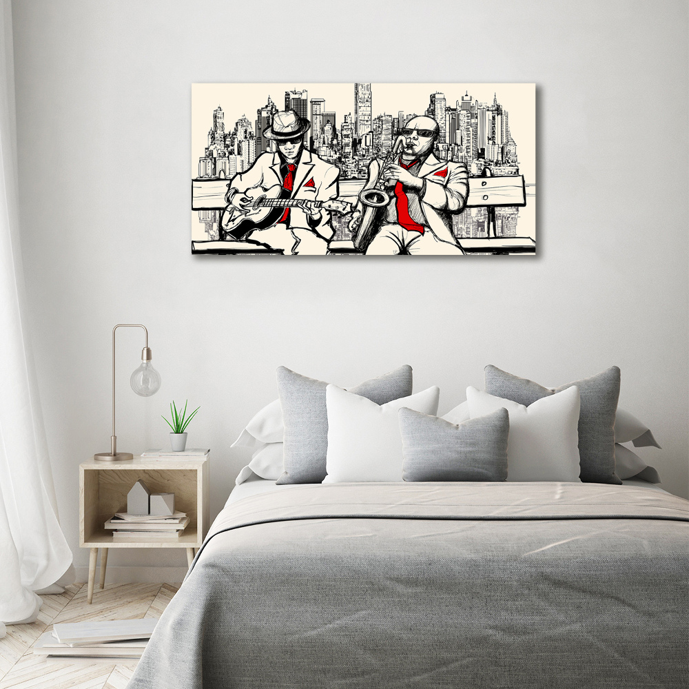 Canvas wall art New York Jazz