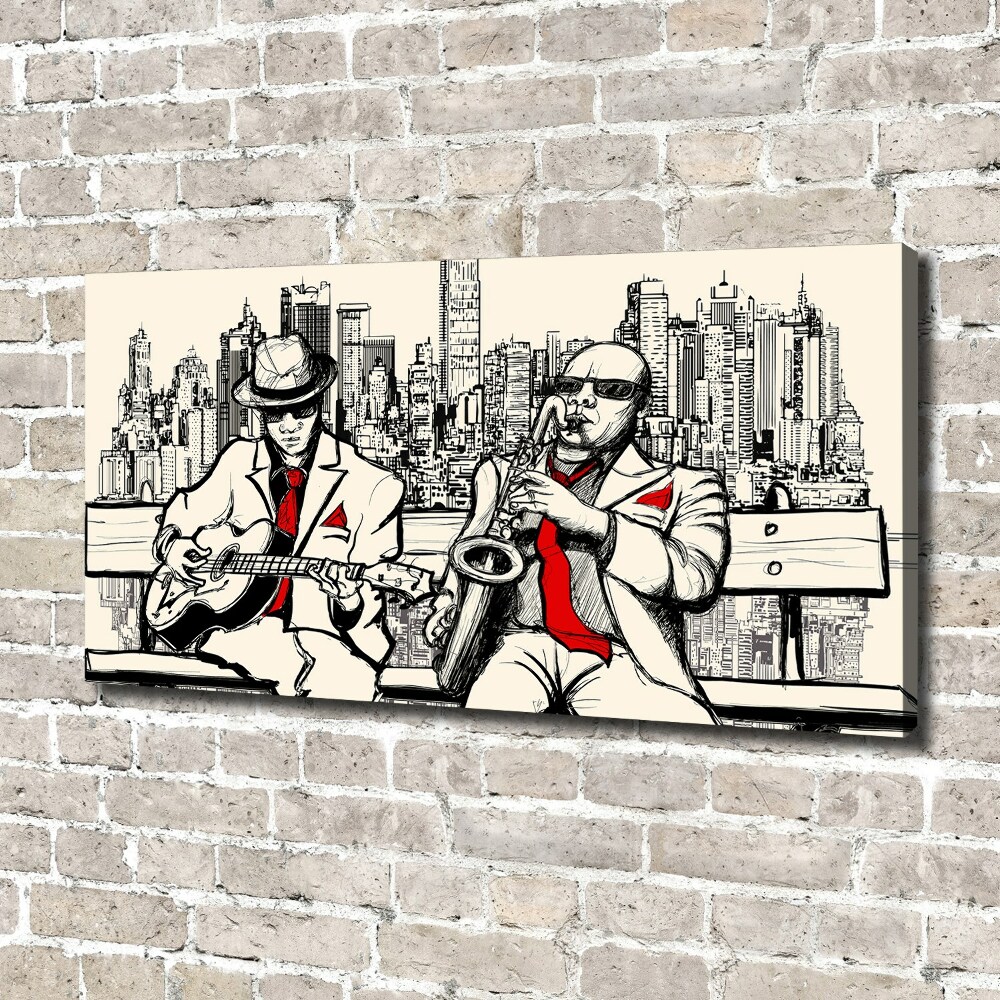 Canvas wall art New York Jazz