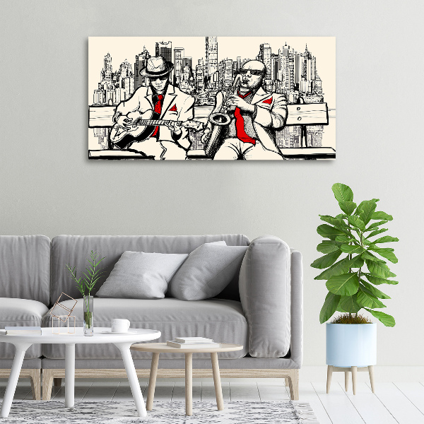 Canvas wall art New York Jazz