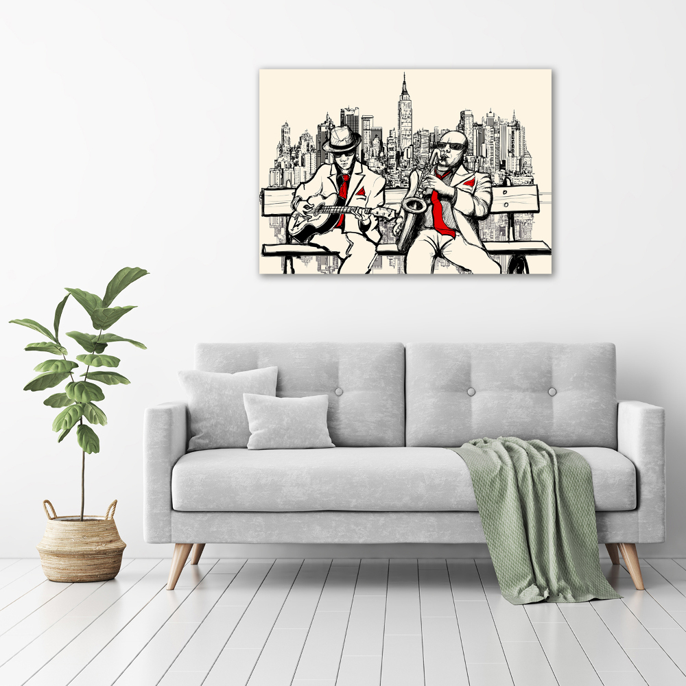 Canvas wall art New York Jazz