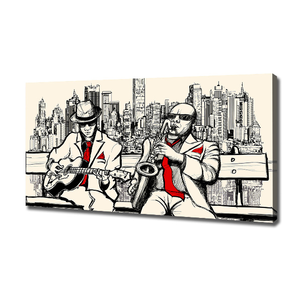 Canvas wall art New York Jazz