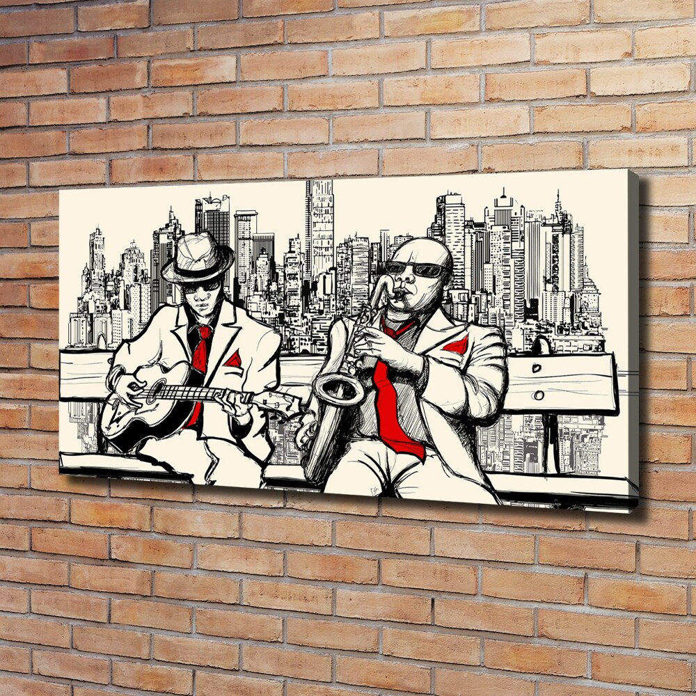 Canvas wall art New York Jazz