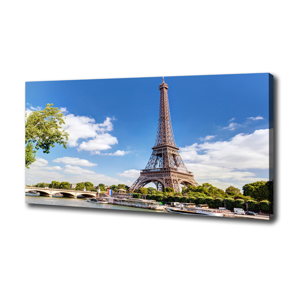 Canvas wall art Eiffel Paris tower