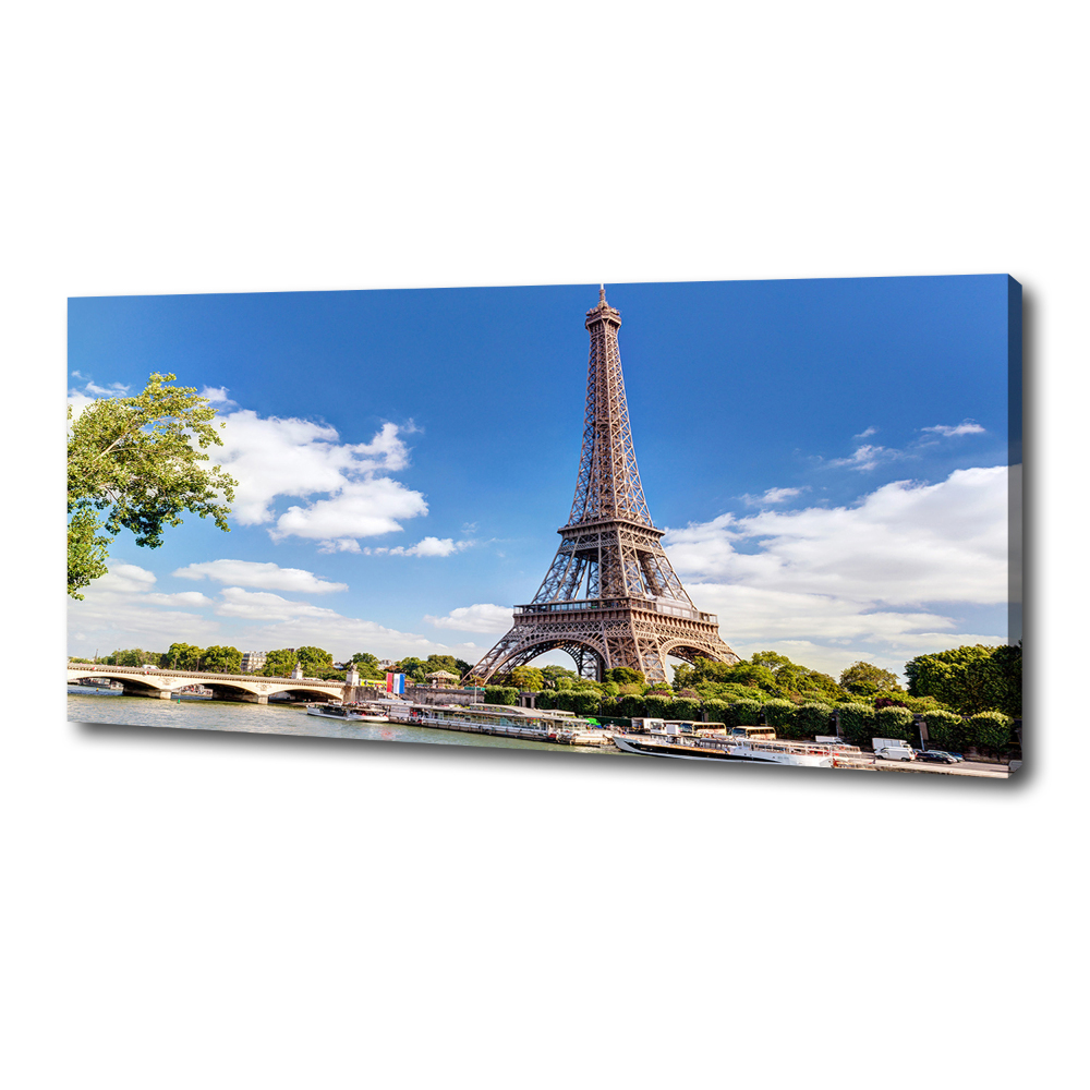 Canvas wall art Eiffel Paris tower