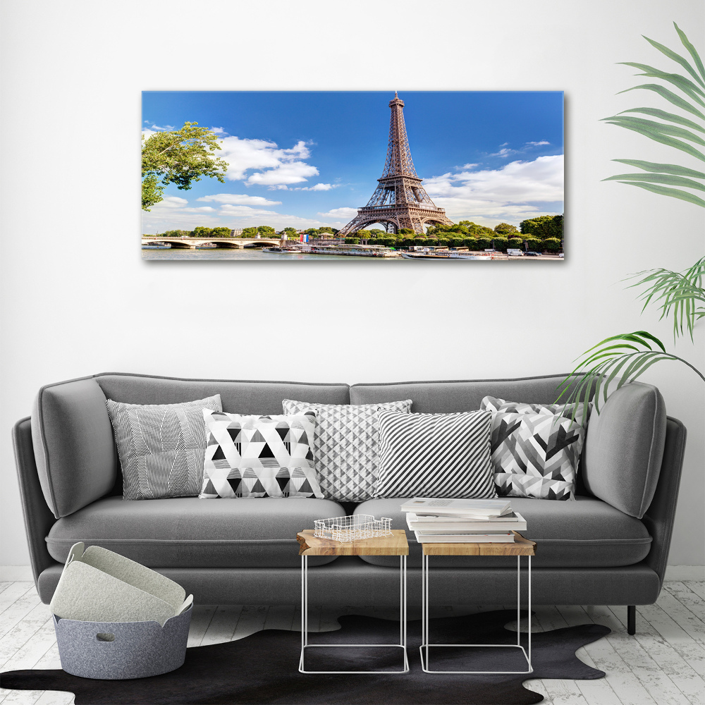 Canvas wall art Eiffel Paris tower