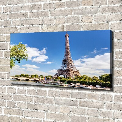 Canvas wall art Eiffel Paris tower