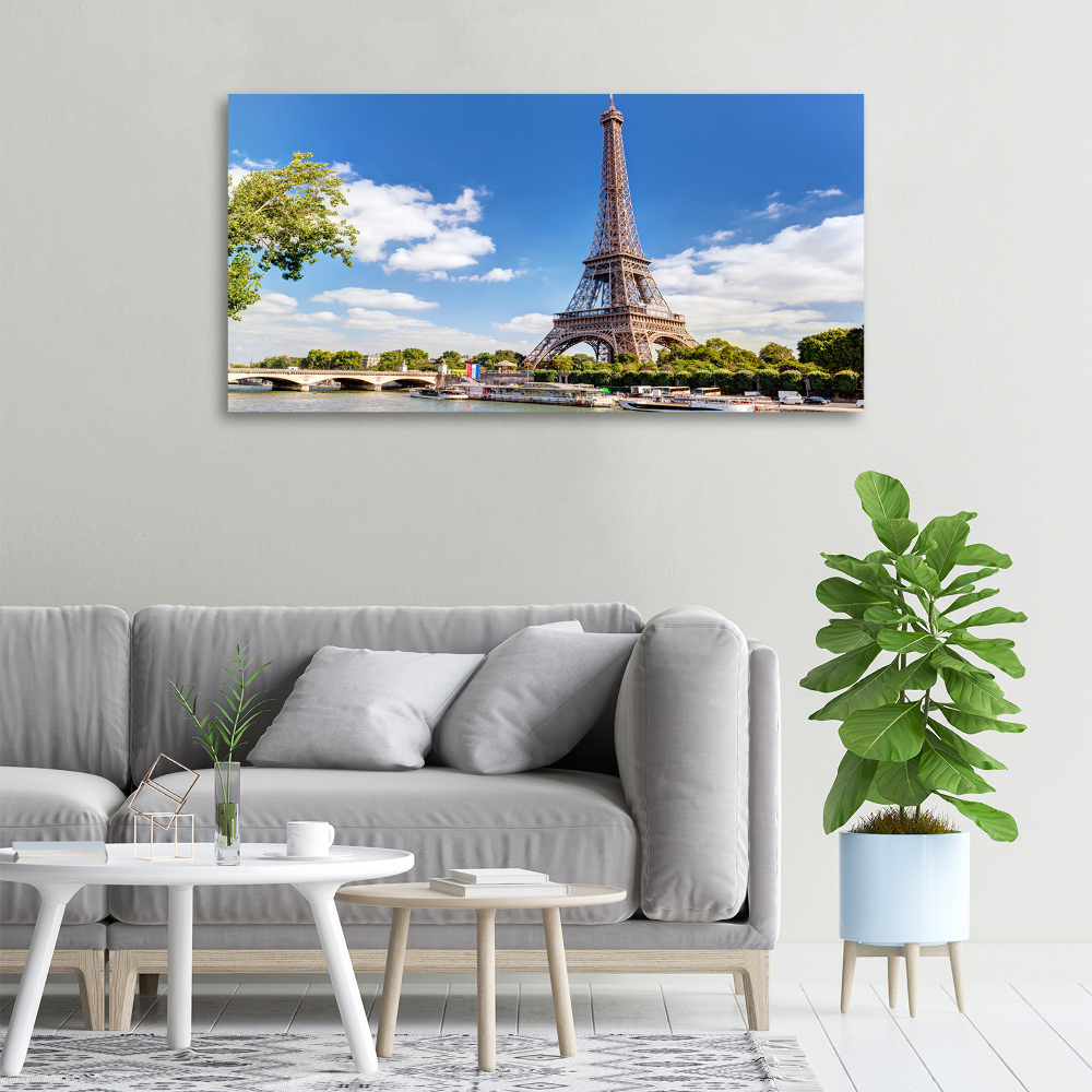 Canvas wall art Eiffel Paris tower