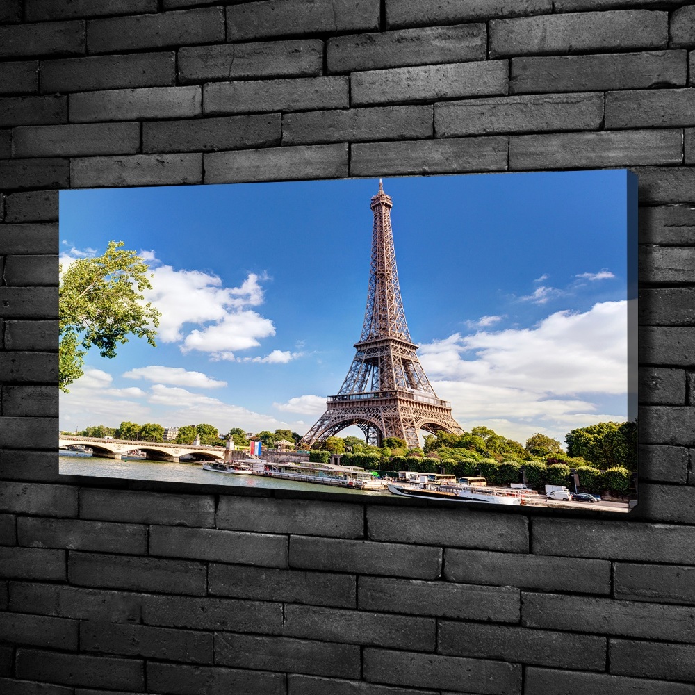 Canvas wall art Eiffel Paris tower