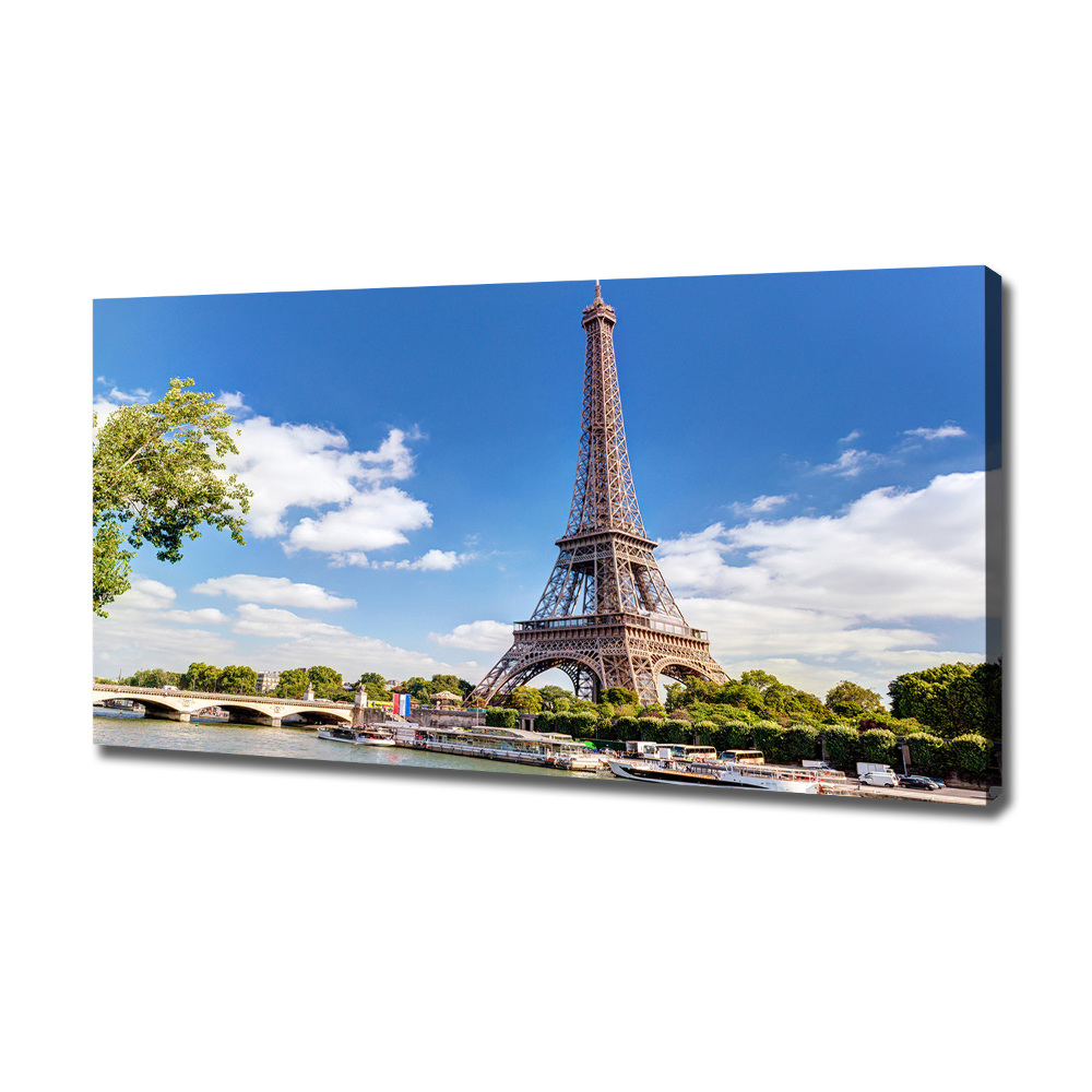 Canvas wall art Eiffel Paris tower