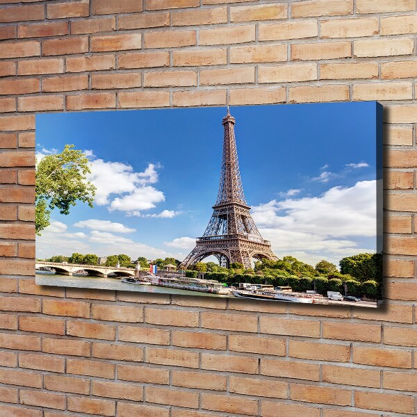 Canvas wall art Eiffel Paris tower