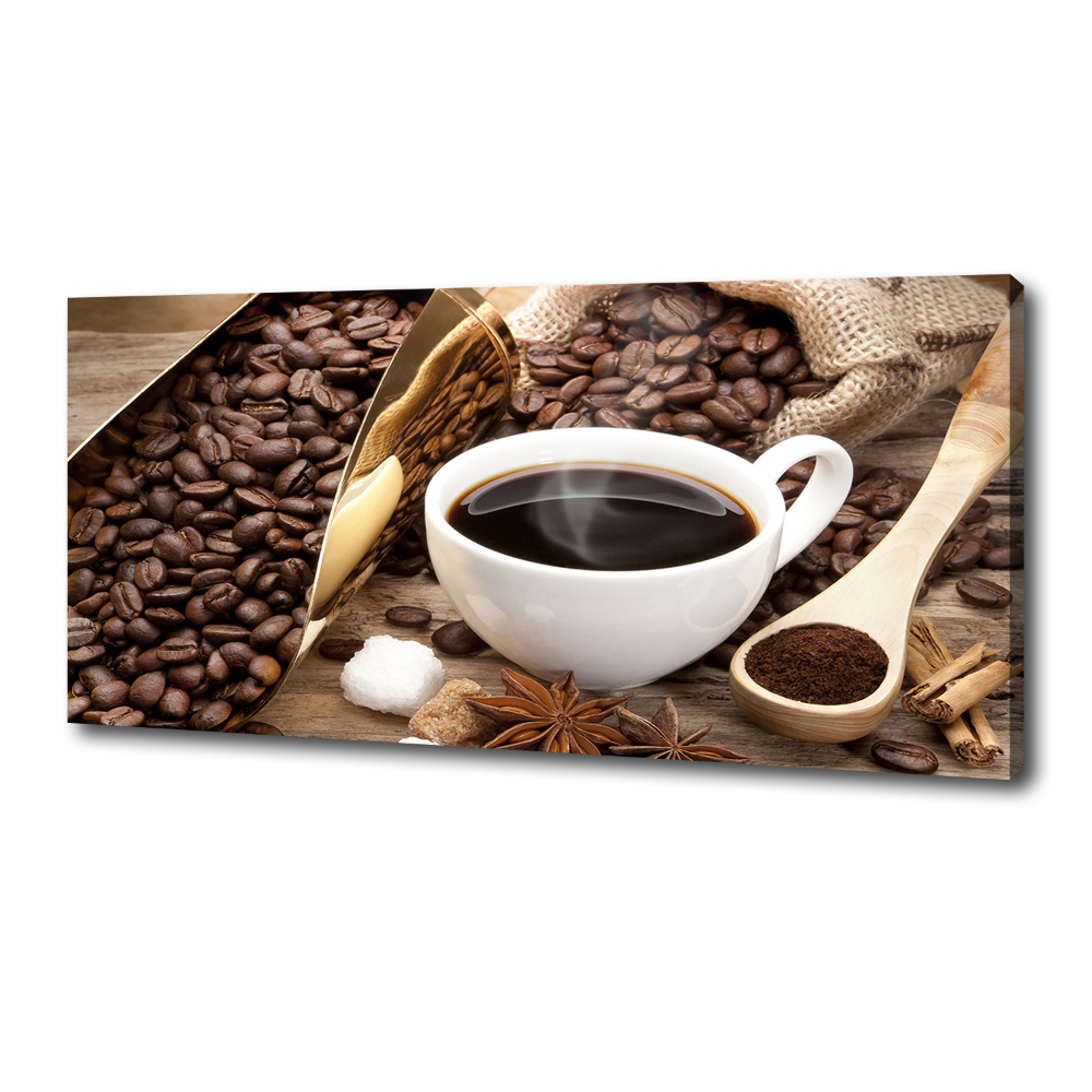 Canvas wall art Cup of coffee