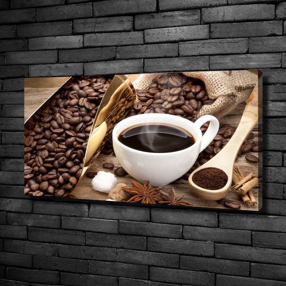 Canvas wall art Cup of coffee