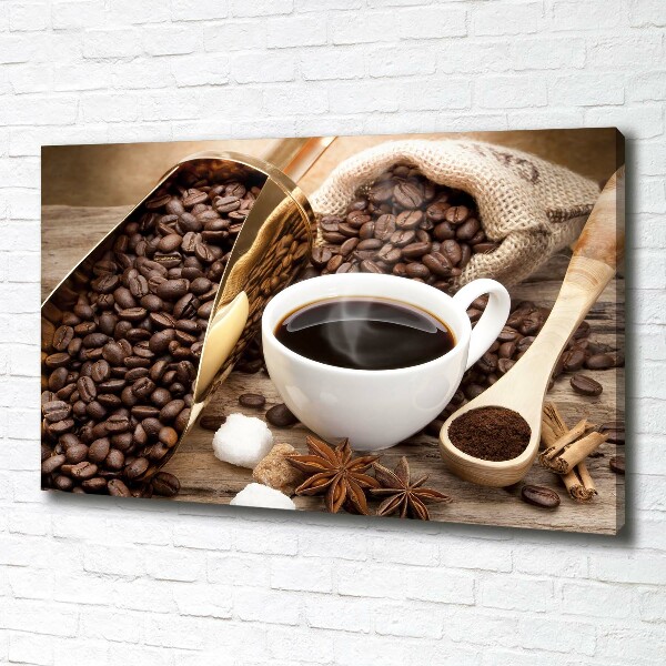 Canvas wall art Cup of coffee