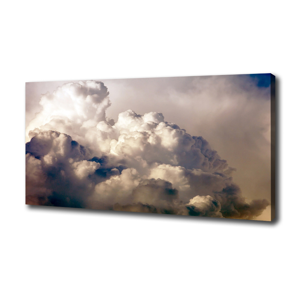 Canvas wall art Clouds in the sky