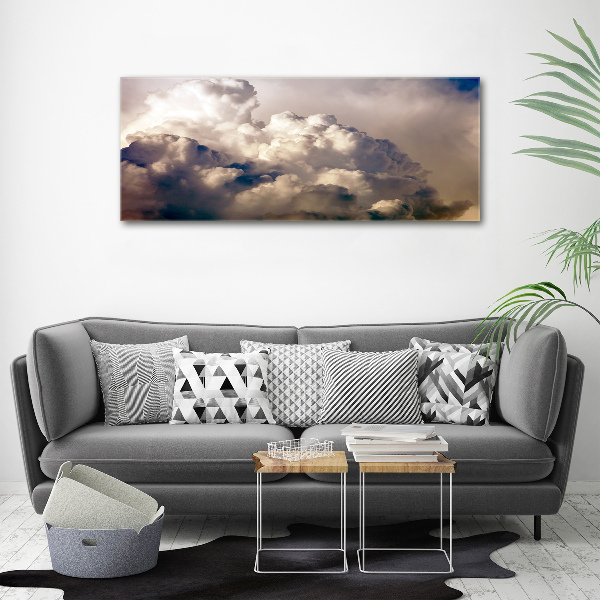 Canvas wall art Clouds in the sky