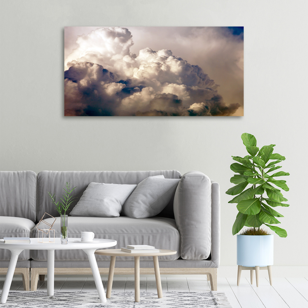 Canvas wall art Clouds in the sky