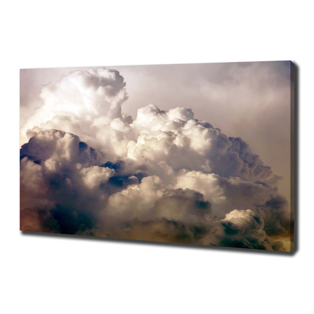 Canvas wall art Clouds in the sky