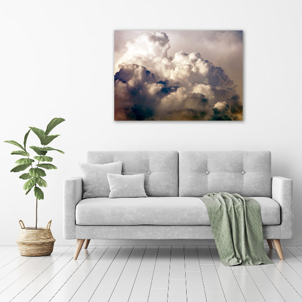 Canvas wall art Clouds in the sky