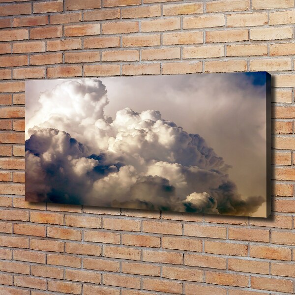 Canvas wall art Clouds in the sky