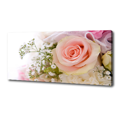 Canvas wall art Bouquet of flowers