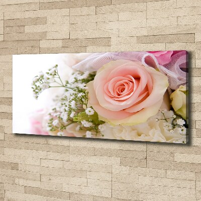 Canvas wall art Bouquet of flowers