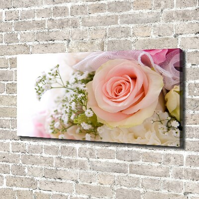 Canvas wall art Bouquet of flowers