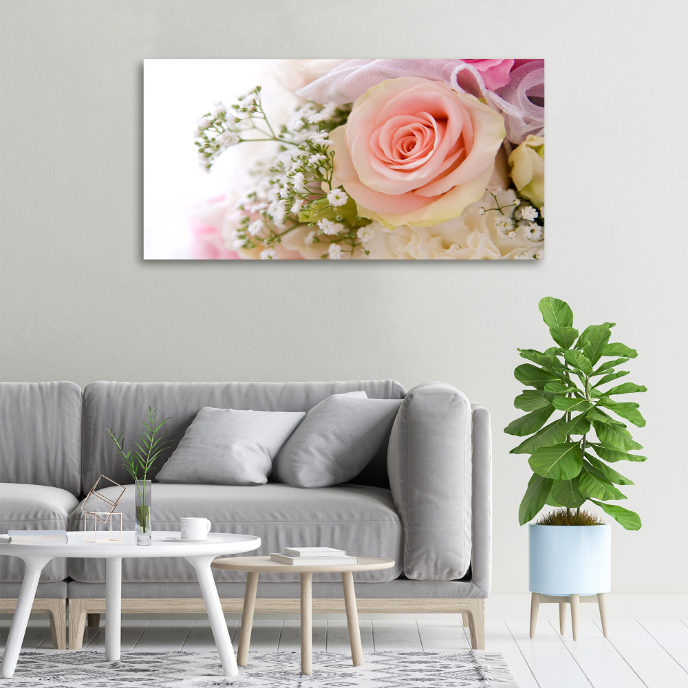 Canvas wall art Bouquet of flowers