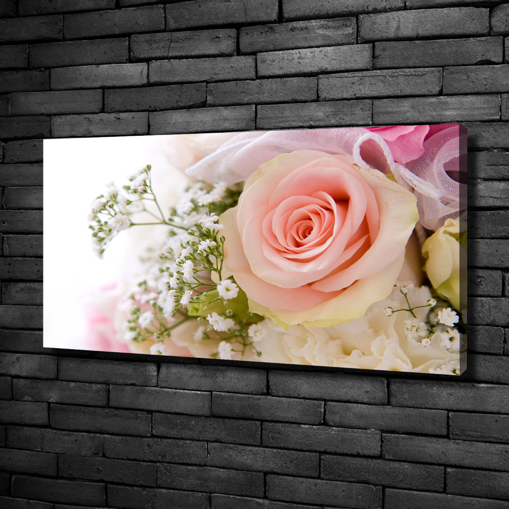 Canvas wall art Bouquet of flowers