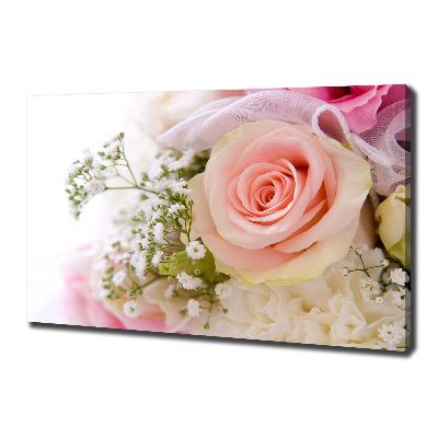 Canvas wall art Bouquet of flowers