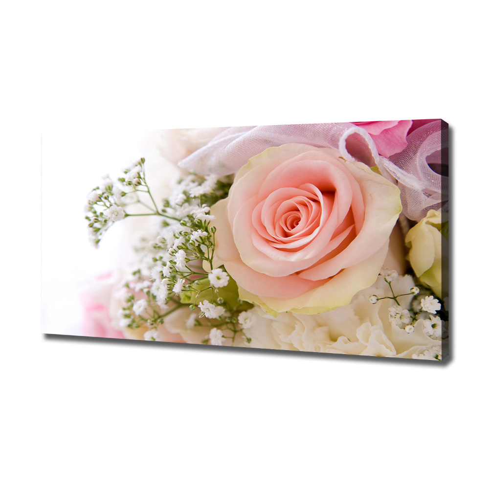 Canvas wall art Bouquet of flowers