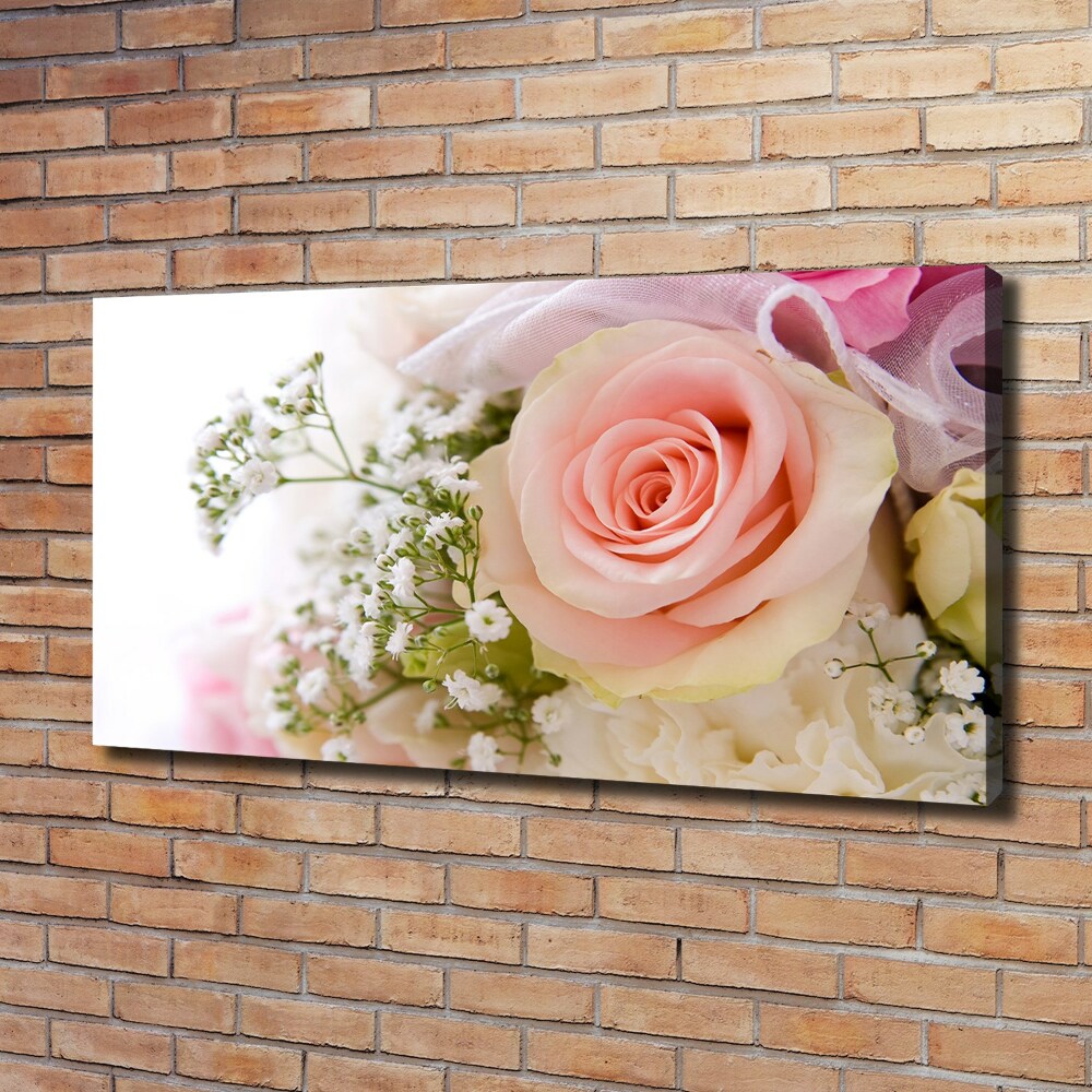 Canvas wall art Bouquet of flowers