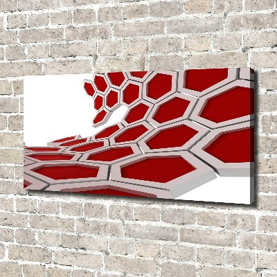 Canvas wall art 3D abstraction