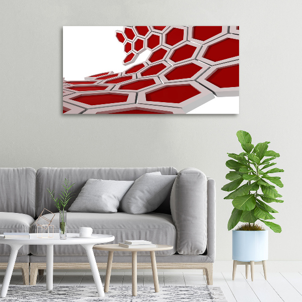 Canvas wall art 3D abstraction