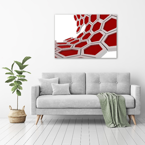 Canvas wall art 3D abstraction