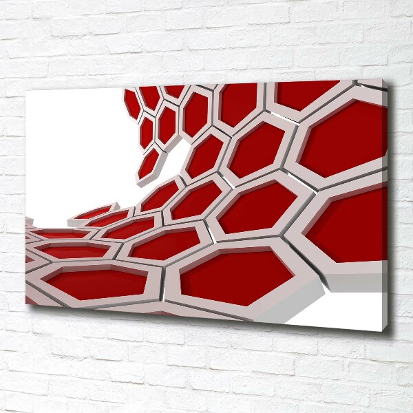 Canvas wall art 3D abstraction