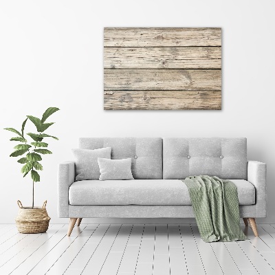 Canvas wall art Wooden background