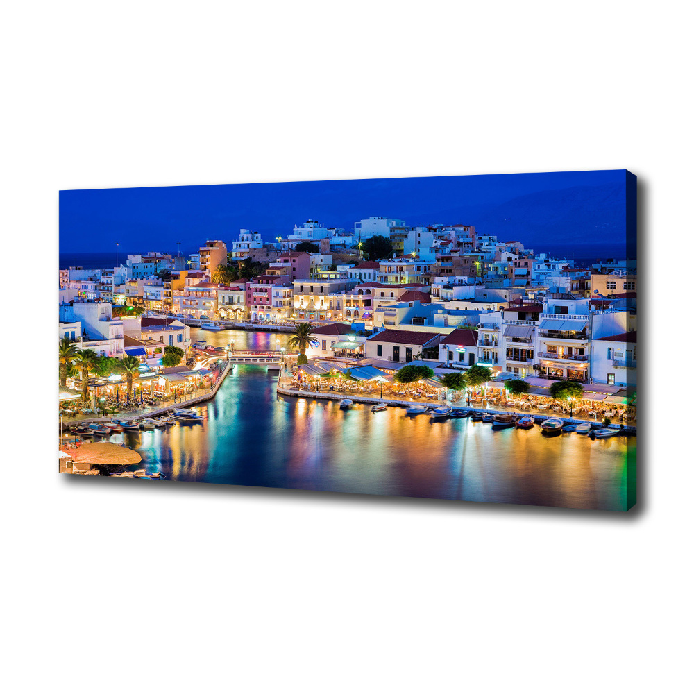 Canvas wall art Crete Greece