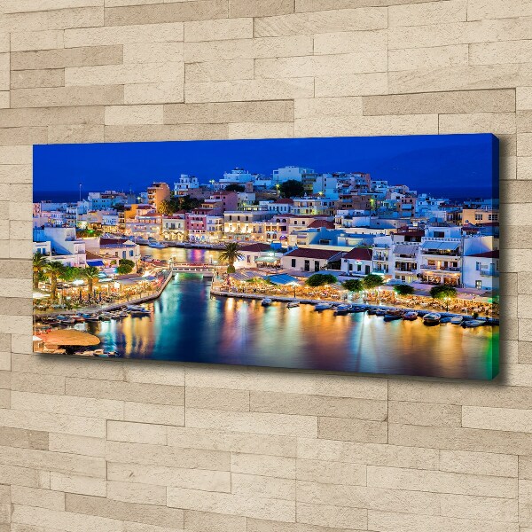 Canvas wall art Crete Greece