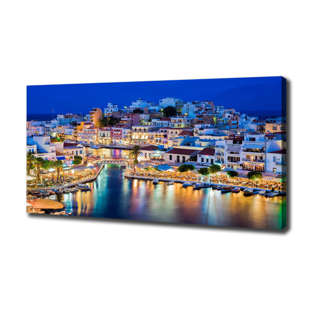 Canvas wall art Crete Greece