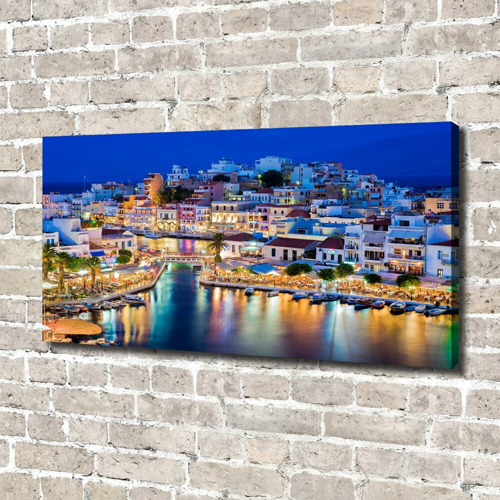 Canvas wall art Crete Greece