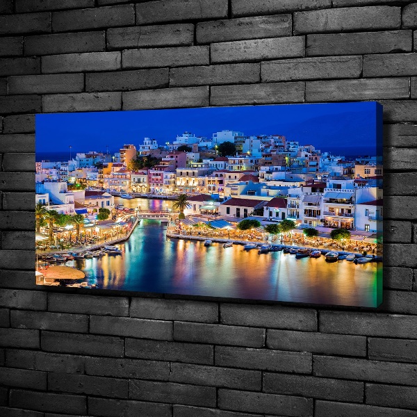 Canvas wall art Crete Greece