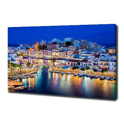 Canvas wall art Crete Greece