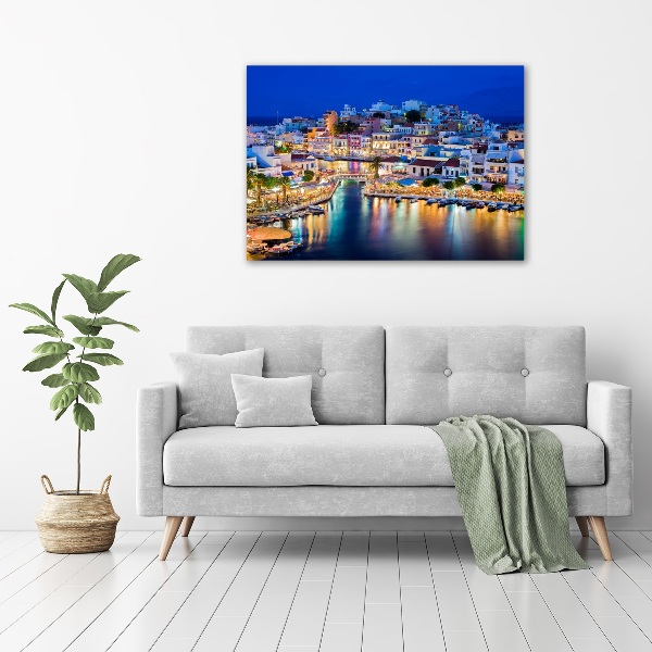 Canvas wall art Crete Greece