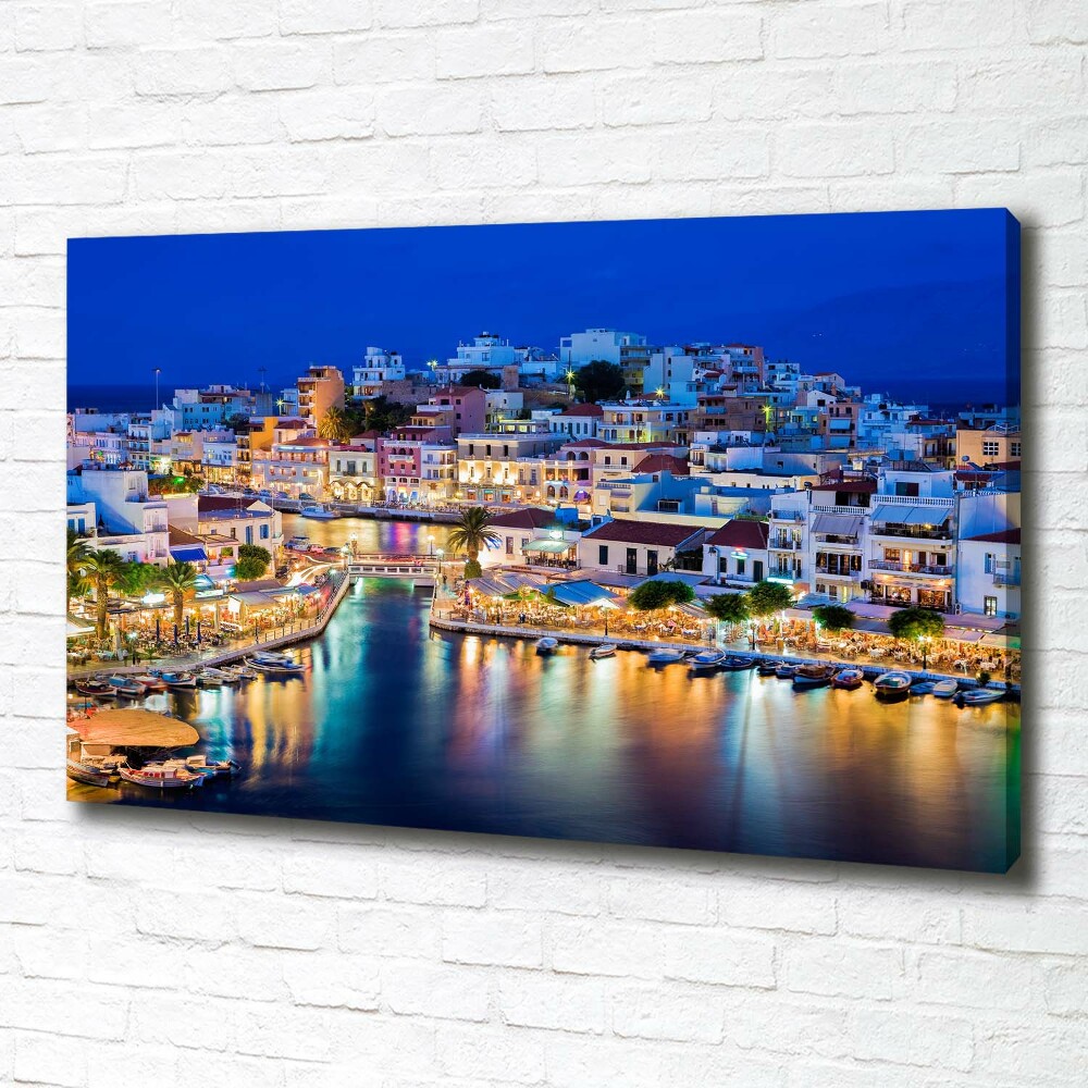 Canvas wall art Crete Greece