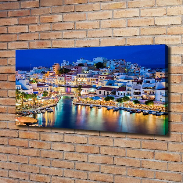 Canvas wall art Crete Greece