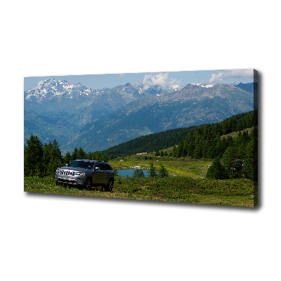 Canvas wall art Off-road car