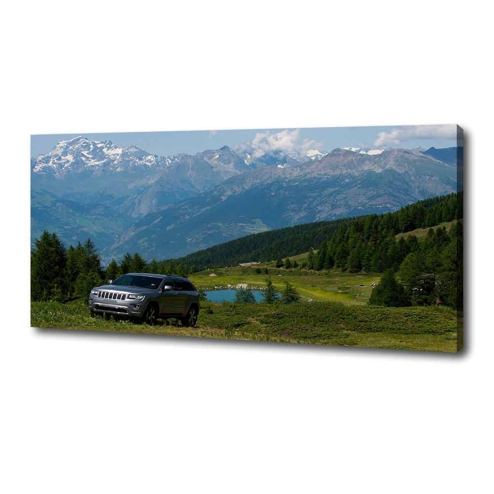 Canvas wall art Off-road car