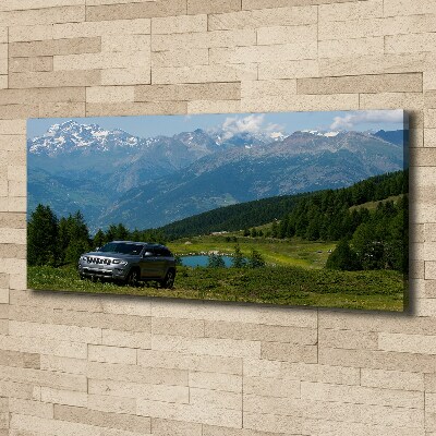 Canvas wall art Off-road car